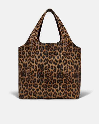 Brittany Tote Bag - Leopard