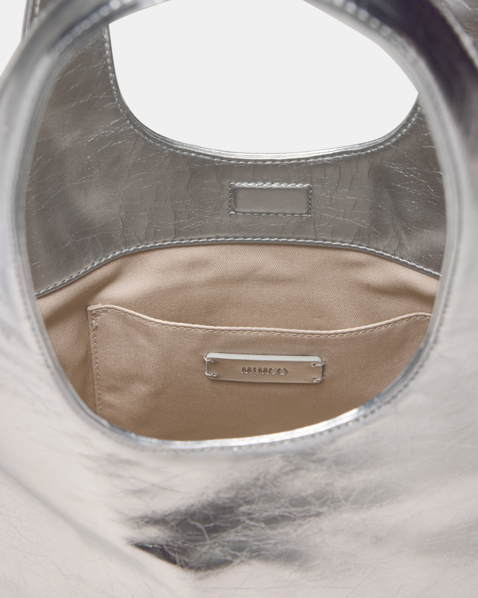 Brittany Mini Tote Bag - Silver