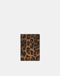 Violet Passport Holder - Leopard