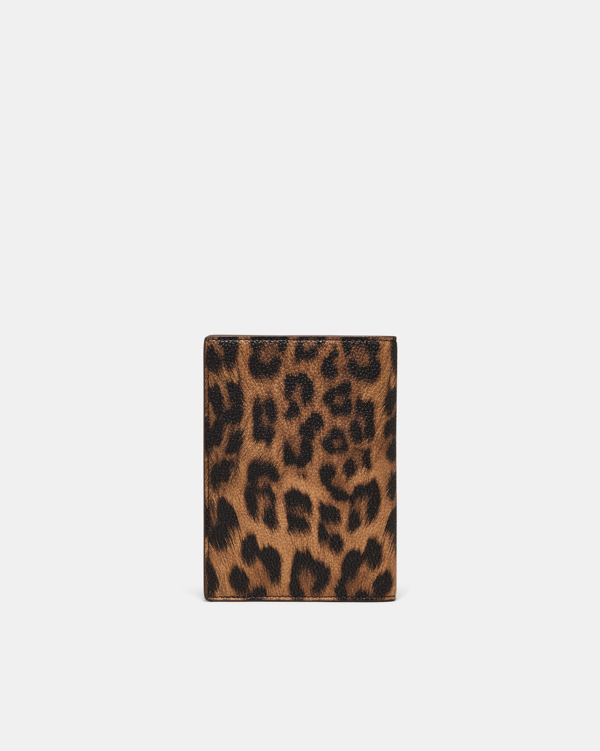 Violet Passport Holder - Leopard
