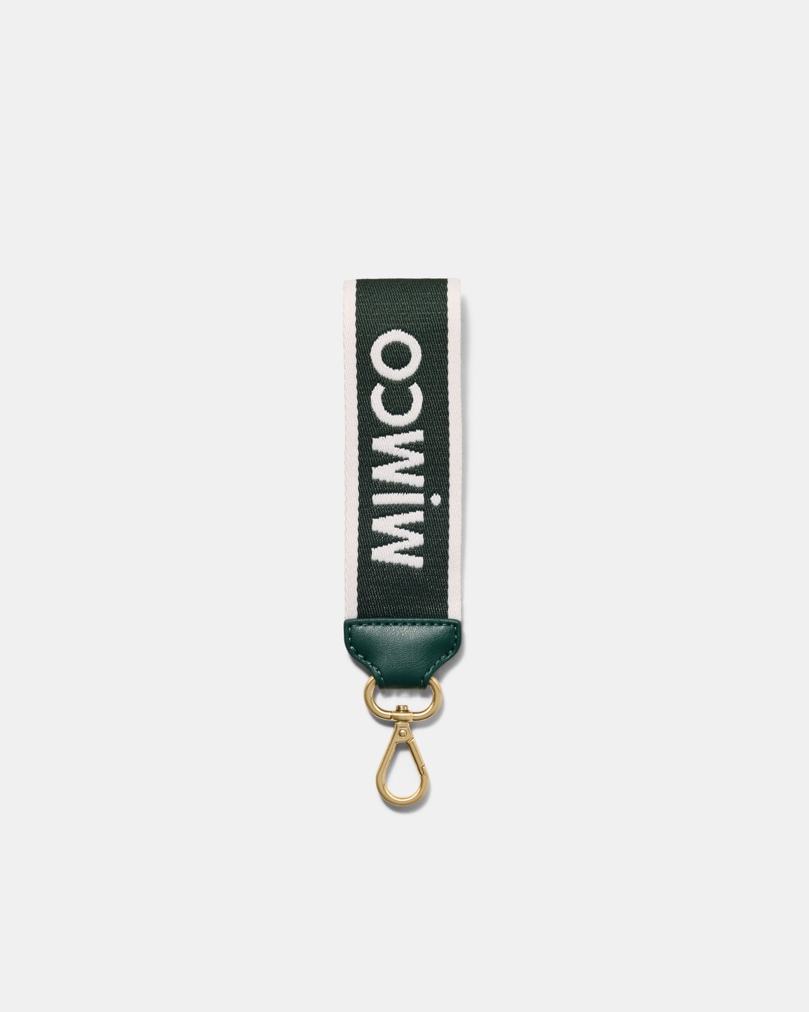 Stripe Webbing Wrist Strap - Thyme