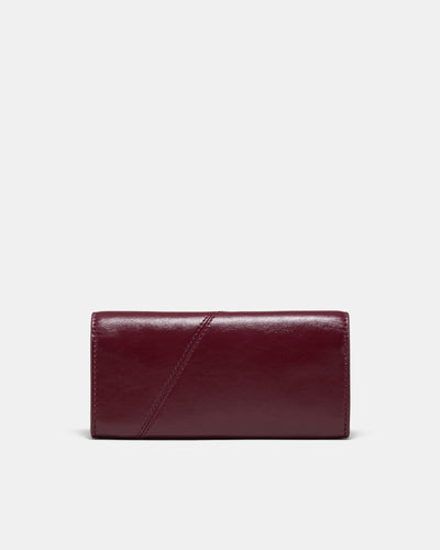 Drift Large Zip Wallet - Merlot