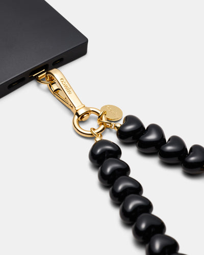 Lover Phone Wrist Strap - Black