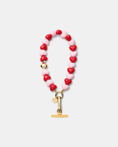 Lover Phone Wrist Strap - Lipstick Red