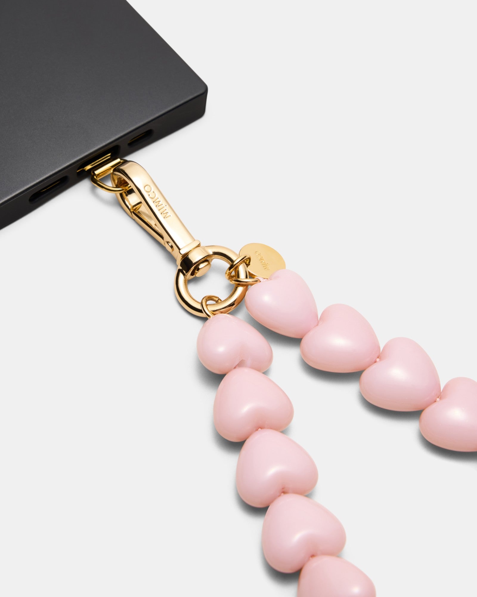 Heart Phone Wrist Strap - Petal