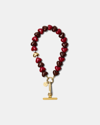 Lover Phone Wrist Strap - Bordeaux