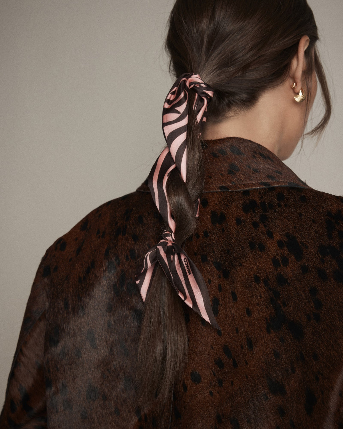 Zeleie Thin Scarf - Multicolour