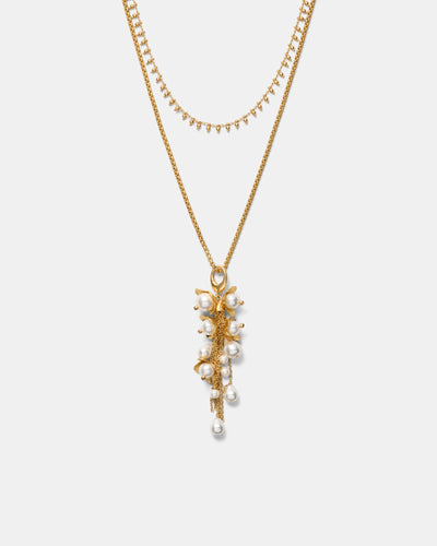Florin Duo Necklace - Gold
