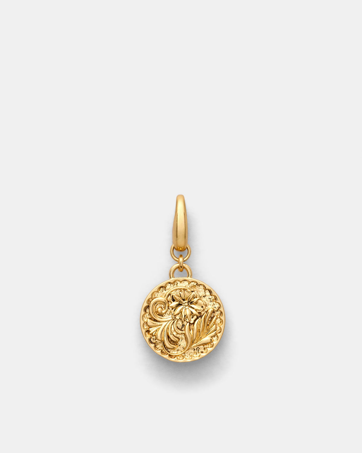 Florin Coin Charm - Gold