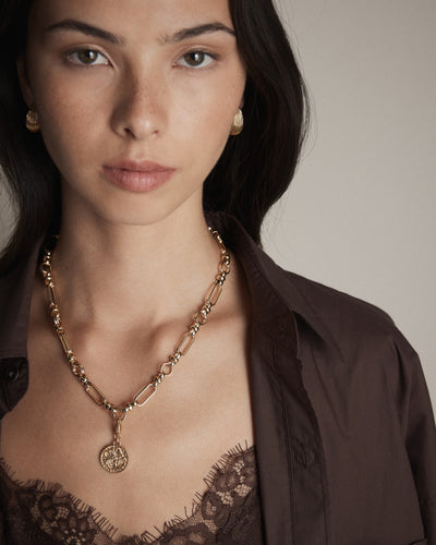 Florin Coin Charm - Gold