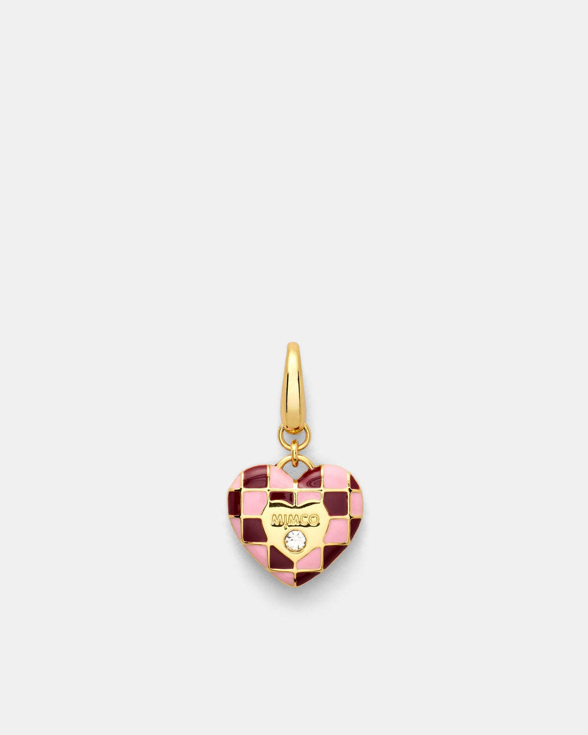 Dylan Heart Charm - Rose