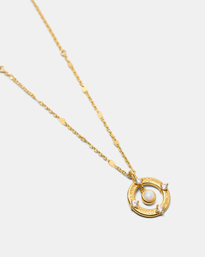 Opalescent Necklace - Gold