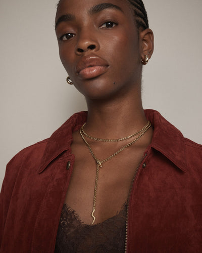 Serpentina Necklace - Gold