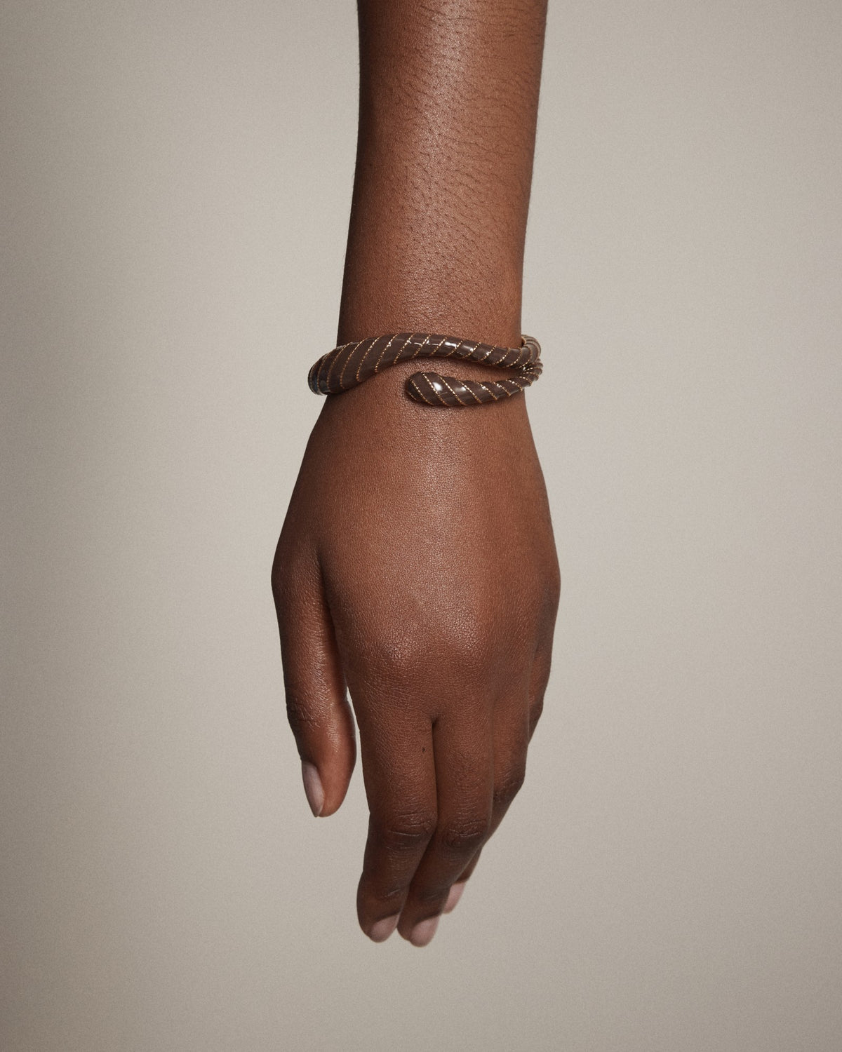 Calie Bangle - Chocolate