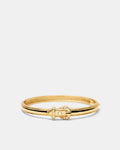 Buckle Up Bangle - Gold