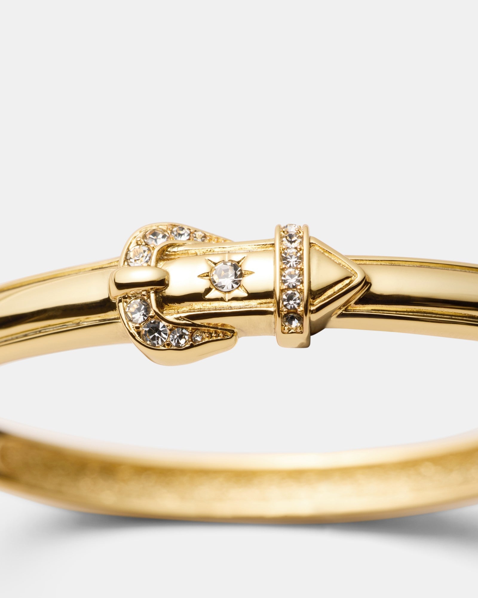 Buckle Up Bangle - Gold