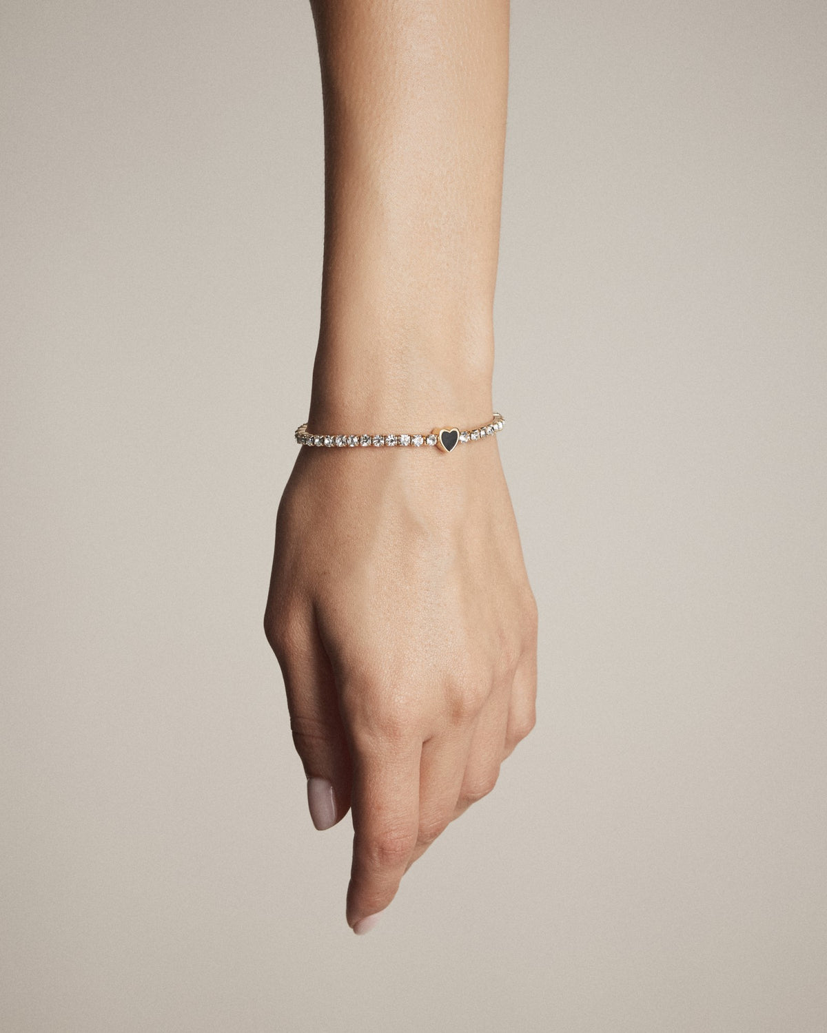 Lover Heart Bracelet - Black