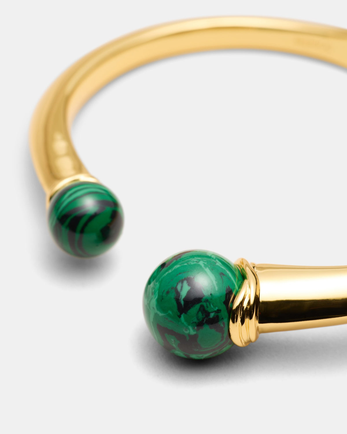 En Pointe Bangle - Malachite