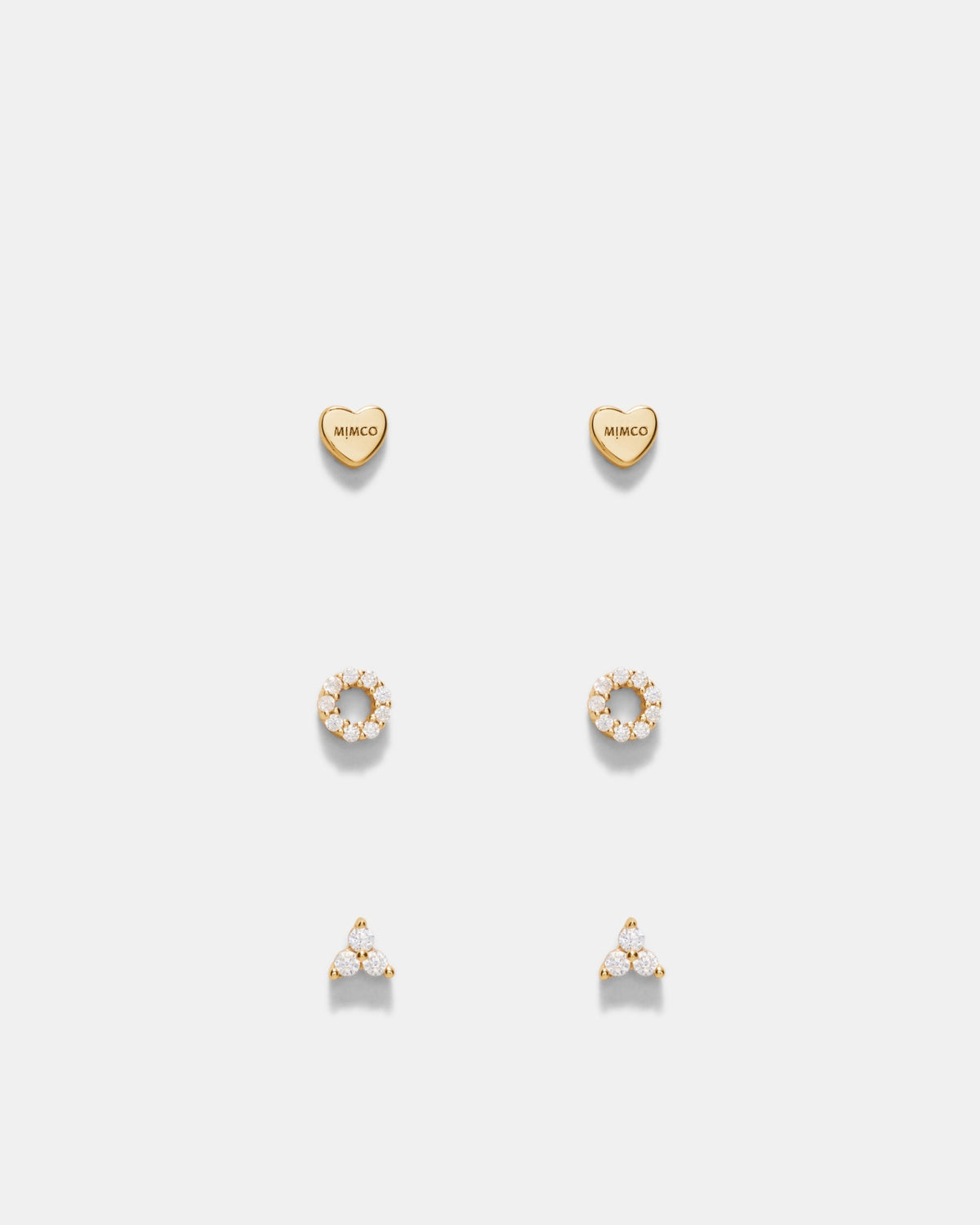 Nimbus Earrings Set - Gold