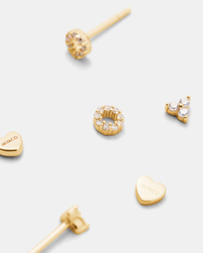 Nimbus Earrings Set - Gold