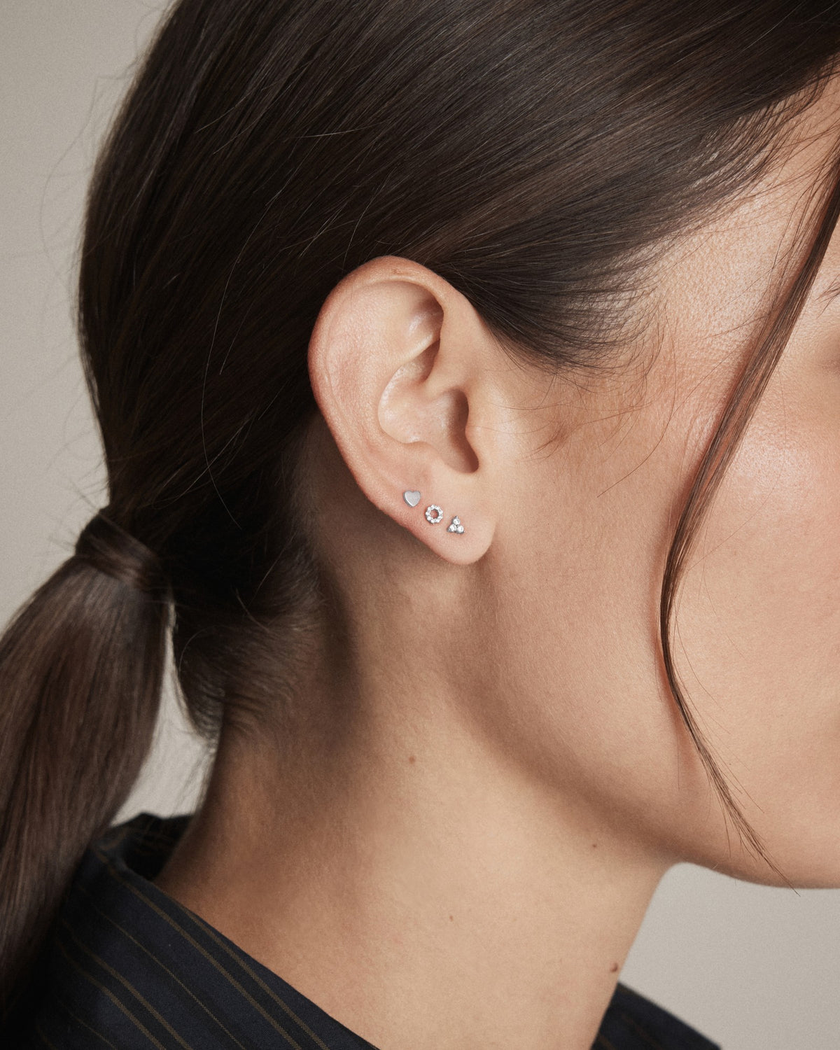 Nimbus Earrings Set - Silver