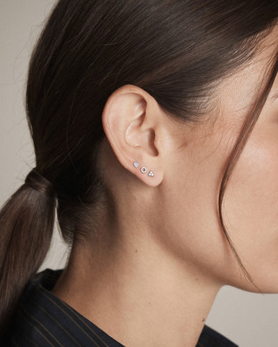 Nimbus Earrings Set - Silver