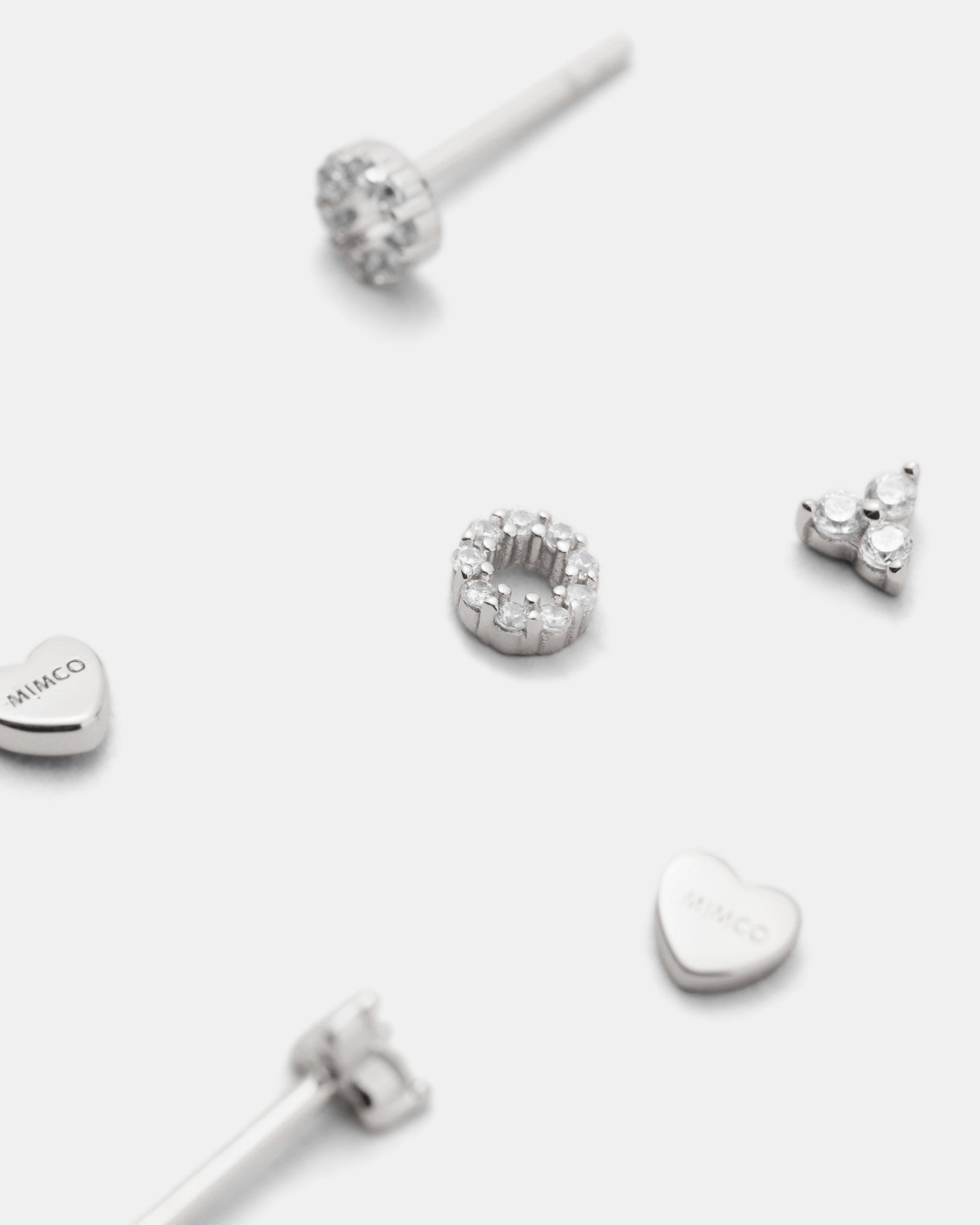 Nimbus Earrings Set - Silver