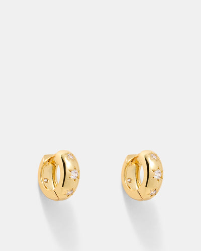 Westlyn Huggie Earrings - Gold