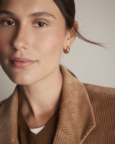 Westlyn Huggie Earrings - Gold