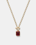 Legacy Long Necklace - Bordeaux
