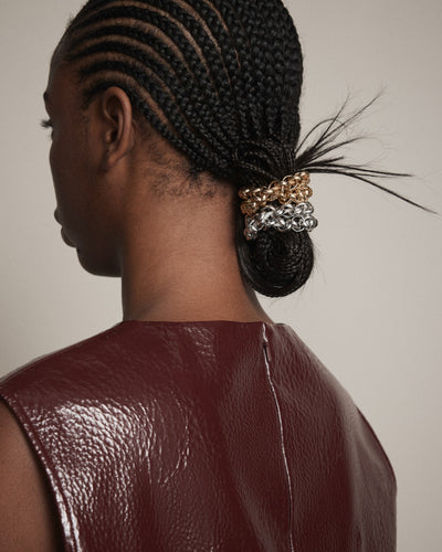 Linked Hair Tie Set - Multicolour