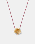 Vienne Cord Necklace - Bordeaux