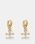 Enduring Hoop Earrings - Gold
