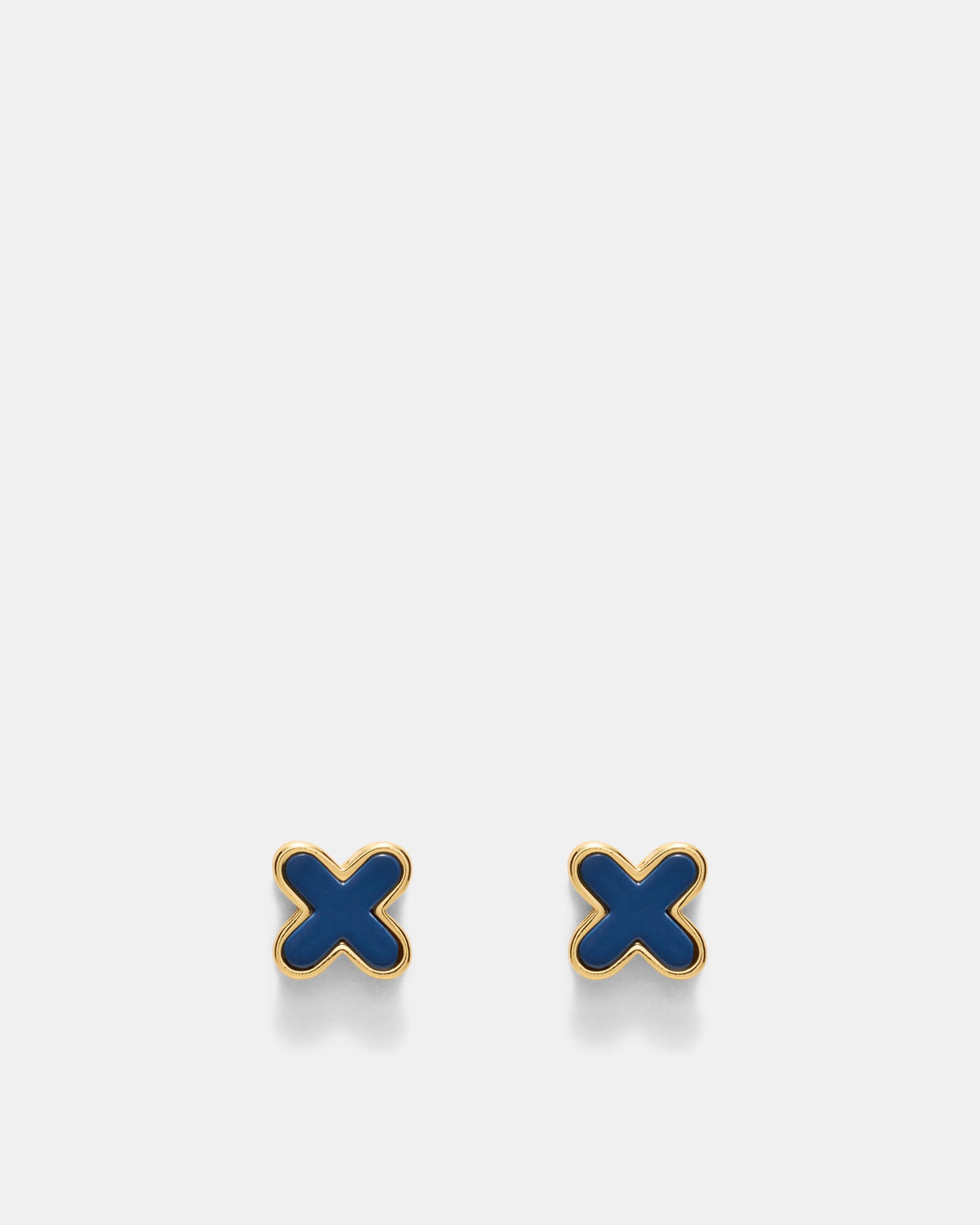 Dreamer Stud Earings - Navy