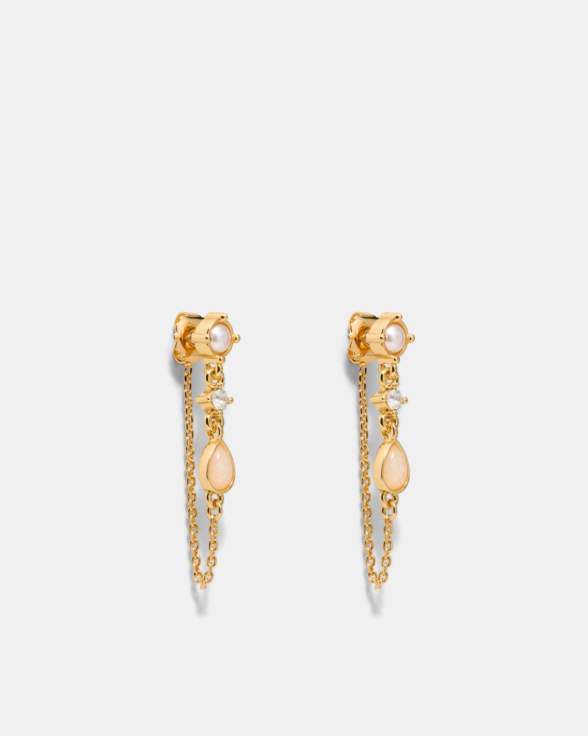 Allurement Earrings - Pearl