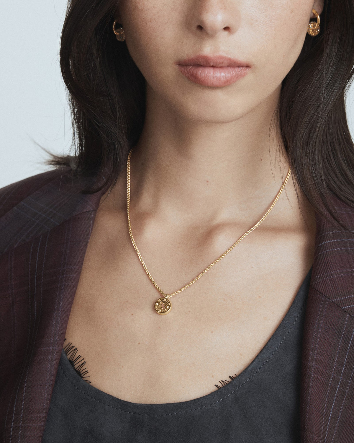 Signatura Trio Necklace - Gold