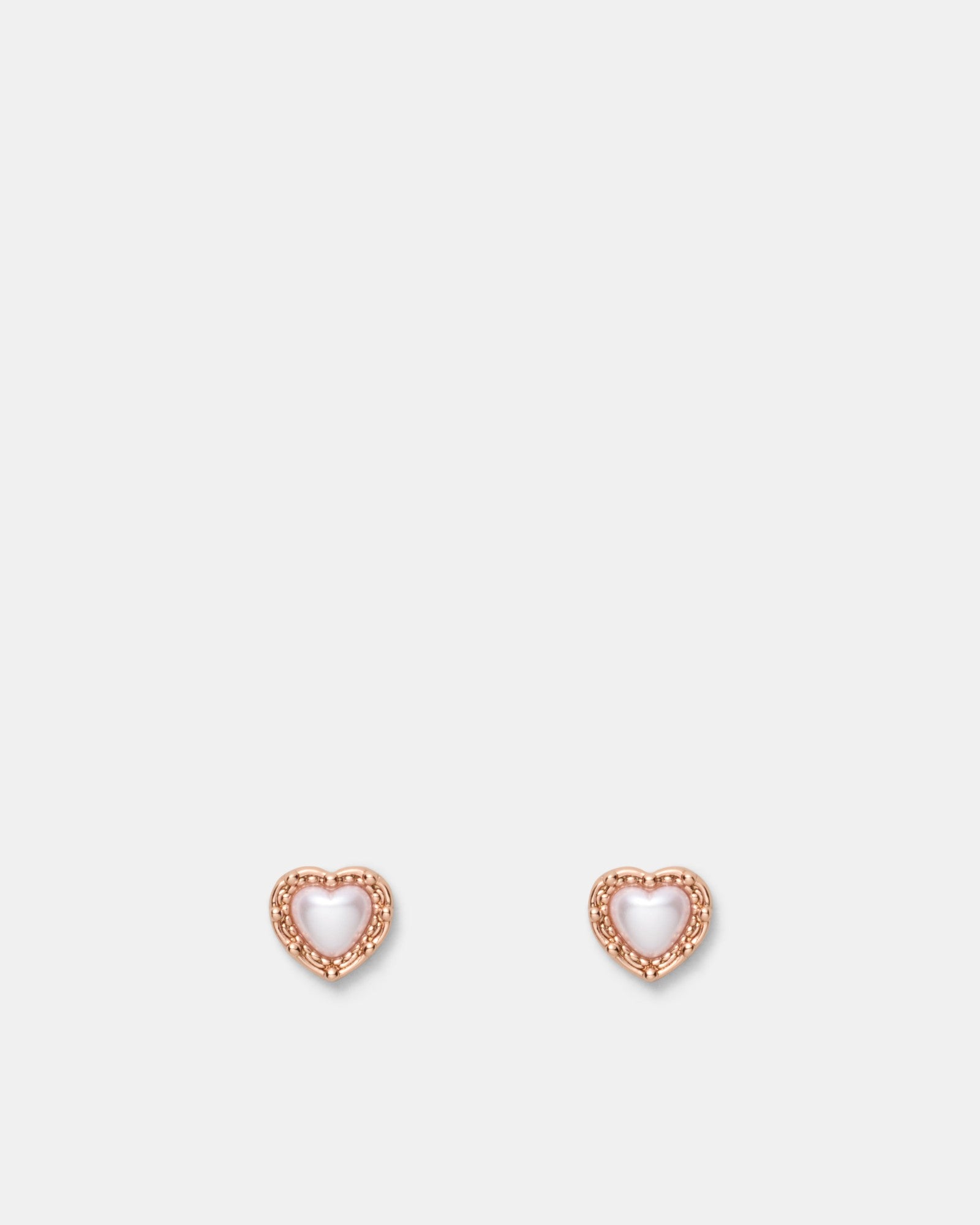 Maybelle Necklace Earrings Set - Rose Gold