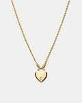 Locked In Love Necklace - Gold