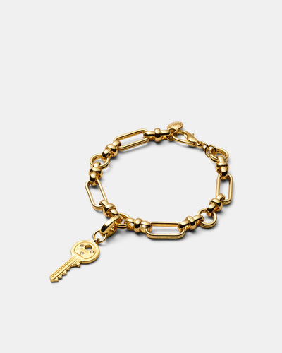 Mimco Key Charm - Gold