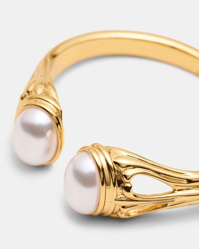 Westlyn Pearl Cuff Bracelet - Pearl