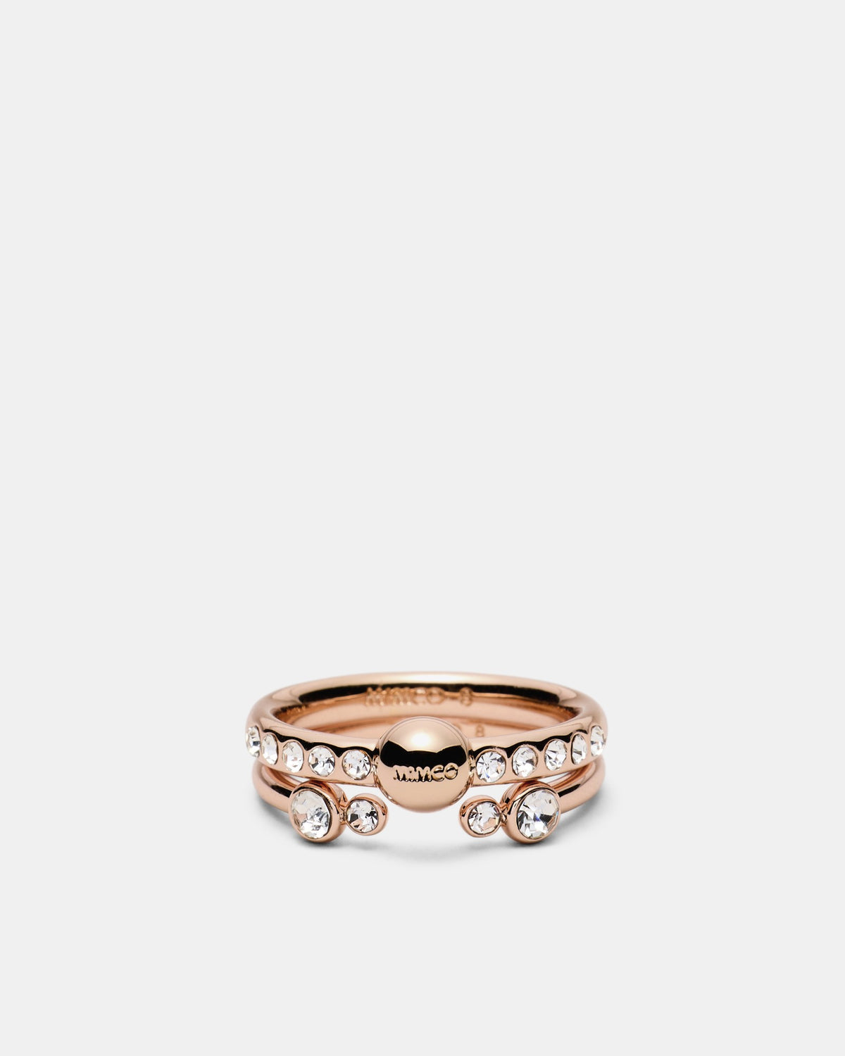 Signatura Ring Set - Rose Gold