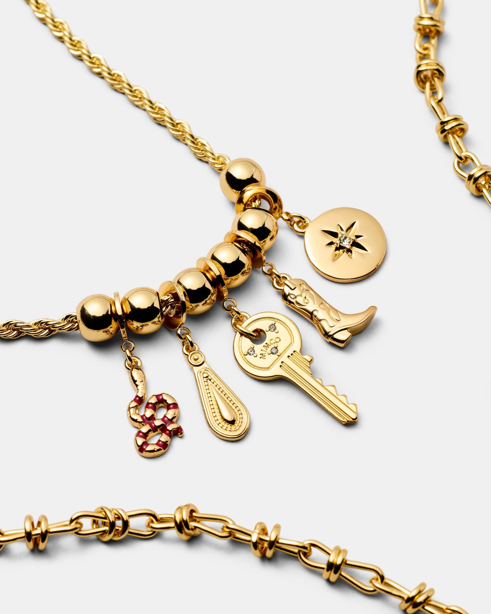 Westlyn Duo Necklace - Gold