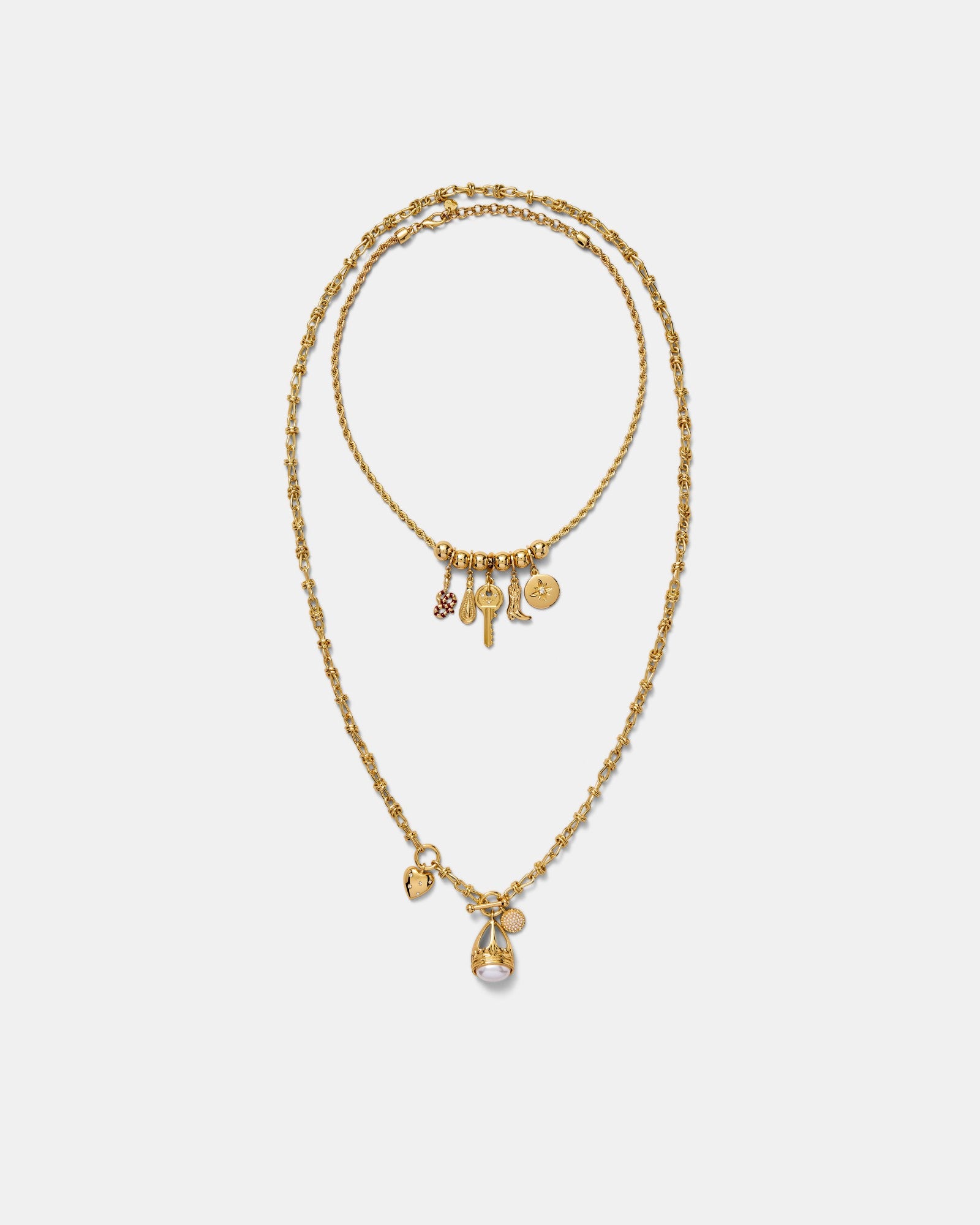 Westlyn Duo Necklace - Gold