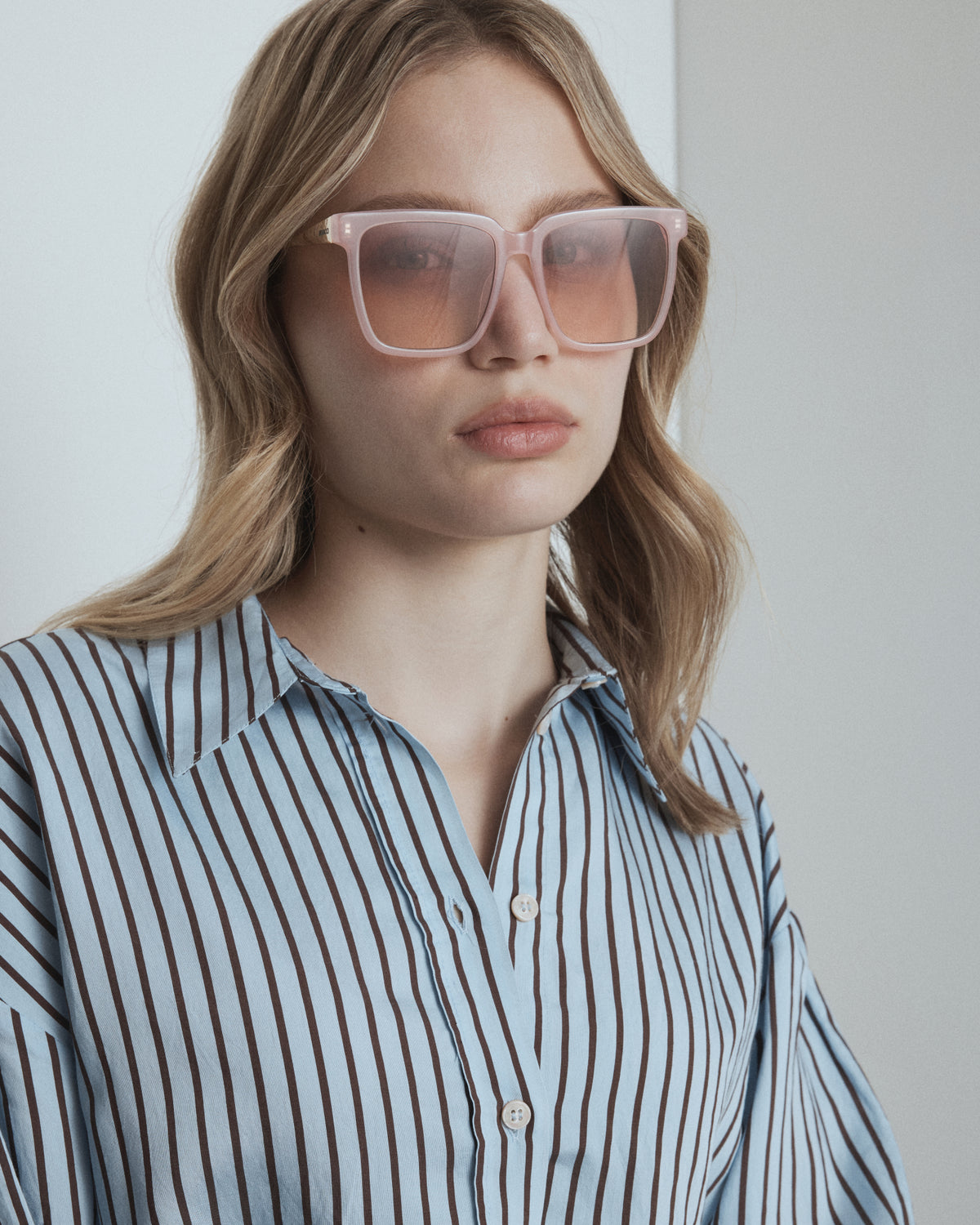 Dalton Sunglasses - Rose Quartz