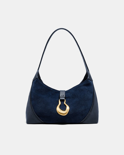 Shield Shoulder Bag - Navy
