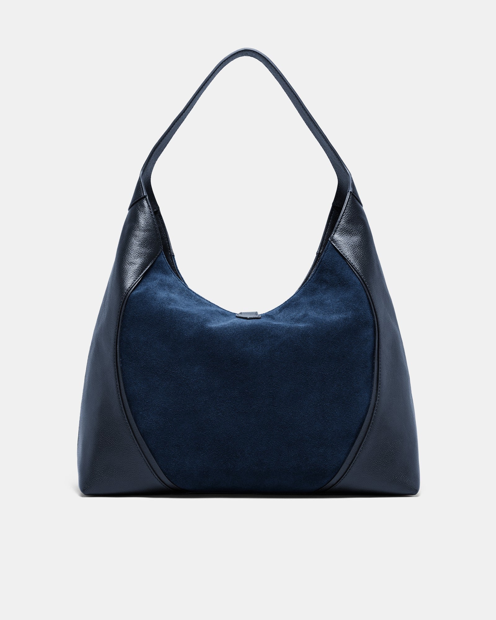Shield Hobo Bag - Navy