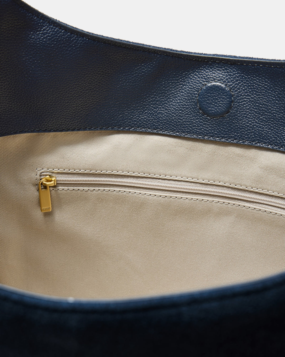 Shield Hobo Bag - Navy