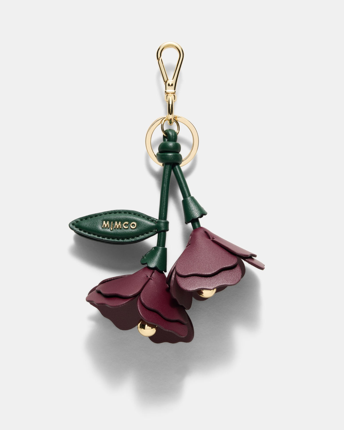 Flower Charm - Merlot