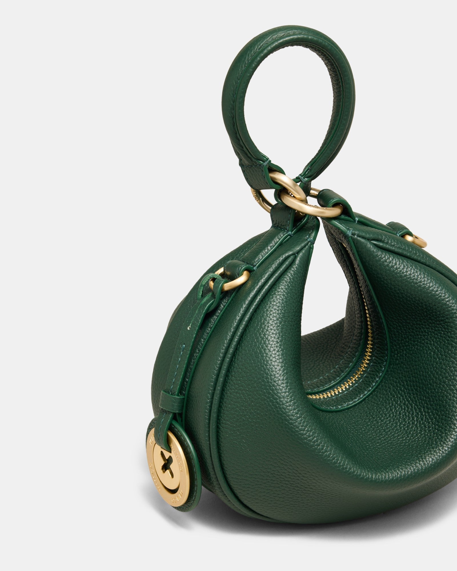 Luna Mini Crescent Bag - Thyme