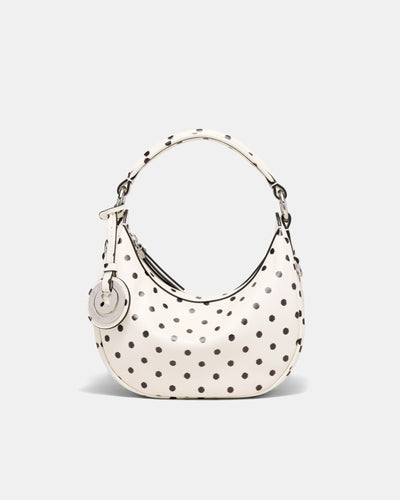 Luna Mini Crescent Bag - Dot Print